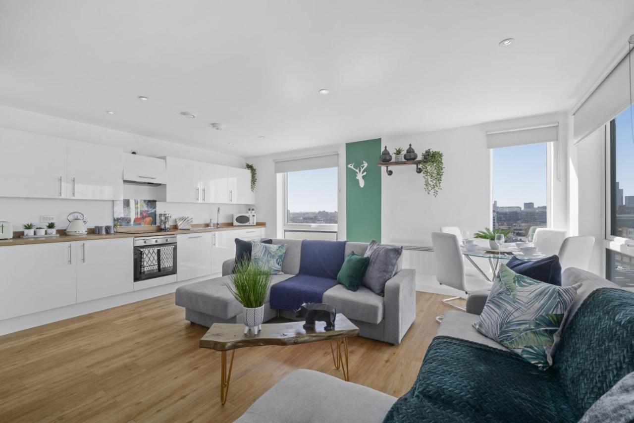 Stunning City Centre Penthouse - Sleeps 10 - Parking Manchester Zewnętrze zdjęcie